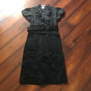 Black Belted Dress
